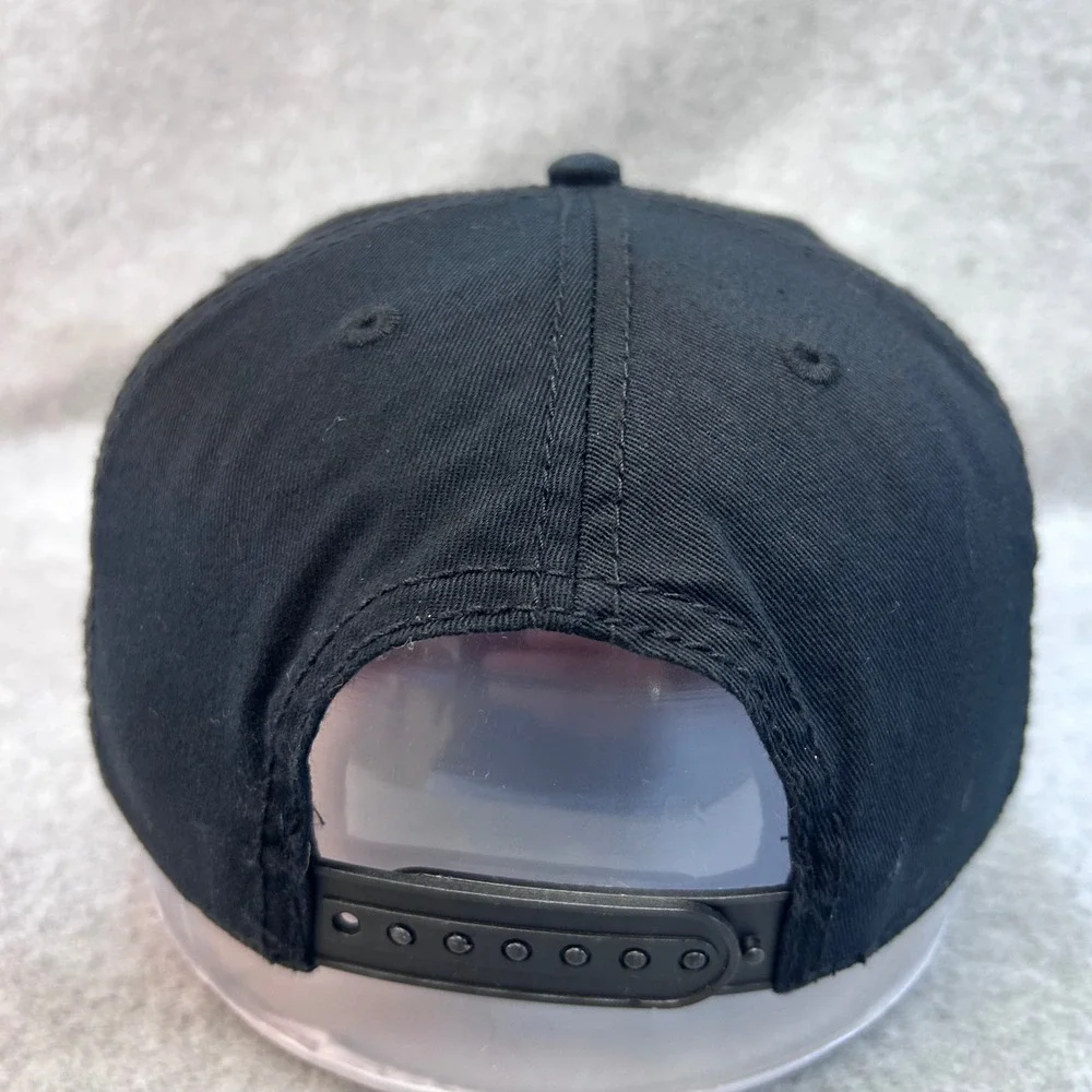 Pokemon Poke Ball Youth Black Hat Pikachu Print Brim Snapback OSFM